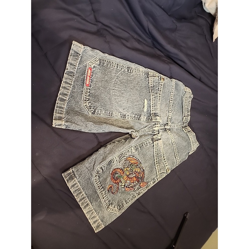 Vintage JNKO Jeans‎  pre-owned Condition Dragon Pocket Youth 10 Shorts